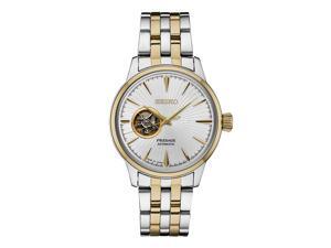 Seiko Presage SSA358 41mm Silver Sunray Dial Two Tone Automatic Men's Watch Seiko Presage SSA358 41mm Silver Sunray Dial Two Tone Automatic Men's Watch