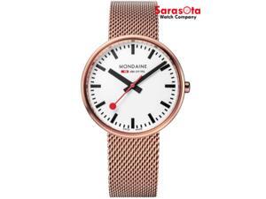 Mondaine Evo Mini Giant A763.30362.21SBM SS Rose Gold Quartz Women's Watch Mondaine Evo Mini Giant A763.30362.21SBM SS Rose Gold Quartz Women's Watch