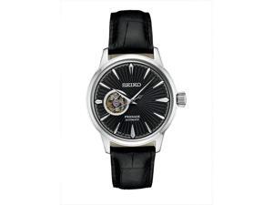Seiko Presage SSA359 41mm Black Sunray Dial Automatic Leather Men's Watch Seiko Presage SSA359 41mm Black Sunray Dial Automatic Leather Men's Watch