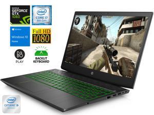 HP Pavilion 15 Gaming Notebook, 15.6" IPS FHD, Intel 6-Core i7-8750H Upto 4.1GHz, 32GB RAM, 256GB NVMe SSD + 1TB HDD, GTX 1060 3GB, HDMI, Card Reader, Backlit Keyboard, Wi-Fi, BT, Windows 10 Home HP Pavilion 15 Gaming Notebook, 15.6" IPS FHD, Intel 6-Core i7-8750H Upto 4.1GHz, 32GB RAM, 256GB NVMe SSD + 1TB HDD, GTX 1060 3GB, HDMI, Card Reader, Backlit Keyboard, Wi-Fi, BT, Windows 10 Home