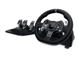 Logitech G920 Dual-Motor Feedback Driving Force Racing Wheel with Responsive Pedals for Xbox One - Black Logitech G920 Dual-Motor Feedback Driving Force Racing Wheel with Responsive Pedals for Xbox One - Black