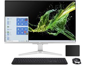 New Acer Aspire AIO Desktop/ 27" FHD Display/ Intel Core i5-1035G1/NVIDIA GeForce MX130/32GB DDR4/ 1TB SSD+1TB HDD/Wireless Keyboard and Mouse/ Windows 10 Home| Bundle with Woov Mouse Pad