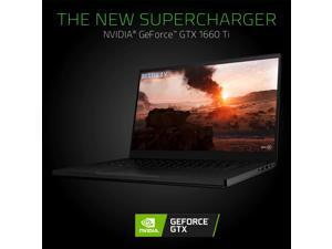 Razer Blade 15 Gaming Laptop: Intel Core i7-9750H 6 Core, NVIDIA GeForce GTX 1660 Ti, 15.6" FHD 144Hz, 16GB RAM, 256GB SSD, CNC Aluminum, Chroma RGB Lighting, Thunderbolt 3, 9th Gen i7-9750H Razer Blade 15 Gaming Laptop: Intel Core i7-9750H 6 Core, NVIDIA GeForce GTX 1660 Ti, 15.6" FHD 144Hz, 16GB RAM, 256GB SSD, CNC Aluminum, Chroma RGB Lighting, Thunderbolt 3, 9th Gen i7-9750H