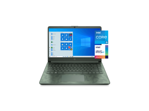 New HP 14 HD Laptop  Intel Core i51135G7  8GB Memory  256GB SSD  Windows 10 Home  Digi Camo