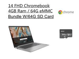 New Lenovo Chromebook 3 14"FHD Laptop | Mediatek MT8183 Processor | 4G Memory | 64GB eMMC | Arctic Grey | Chrome OS | Bundle with Woov 64GB MicroSD Card New Lenovo Chromebook 3 14"FHD Laptop | Mediatek MT8183 Processor | 4G Memory | 64GB eMMC | Arctic Grey | Chrome OS | Bundle with Woov 64GB MicroSD Card