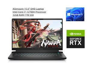 New Dell Alienware 15.6" QHD Laptop | Intel Core i7-12700H Processor | NVIDIA GeForce RTX 3070 Ti 8GB GDDR6 | 32GB RAM | 1TB SSD | Windows 11 Home | Backlit Keyboard