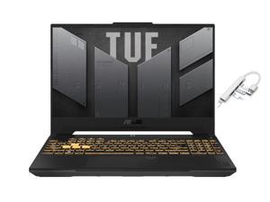 Asus TUF 15.6" 144Hz FHD Gaming Laptop | 12th Generation Core i7-12700H Processor| 32GBDDR4 | 1024GB SSD | NVIDIA GeForce RTX 4070 Graphics | RGB Backlit | Windows 11 Home | with USB3.0 HUB Bundle