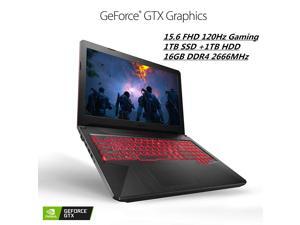 New ASUS TUF Powerful Gaming Laptop(16G High-frequency Memory/1TB SSD M.2+1TB HDD) |15.6 FHD Widescreen|Intel Six-Core i7-8750H | NVIDIA GeForce GTX 1060-6GB| HyperCool Tech |Backlit KB | Windows 10 New ASUS TUF Powerful Gaming Laptop(16G High-frequency Memory/1TB SSD M.2+1TB HDD) |15.6 FHD Widescreen|Intel Six-Core i7-8750H | NVIDIA GeForce GTX 1060-6GB| HyperCool Tech |Backlit KB | Windows 10