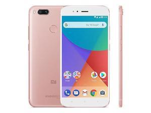 Used  Like New Xiaomi Mi A1 55 inch Smartphone Android One Dual Rear 120MP Cam Snapdragon 55 inch Smartphone Android One Dual Rear 120MP Cam Snapdragon 625 4GB 64GB IR Remote Control Full Metal Body  Rose Gold