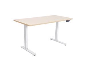 Adjustable Height Sit and Stand Desk with Control Pad and Motor for Effortless Lifting. Adjustable Height Sit and Stand Desk with Control Pad and Motor for Effortless Lifting.