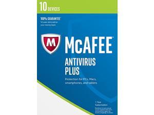Mcafee 2018 Antivirus Plus 10-Device 1Yr