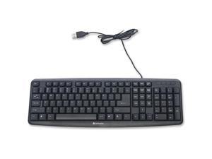 Verbatim 99201 Black USB 2.0 (also compatible with USB 1.1 ports) Wired Keyboard