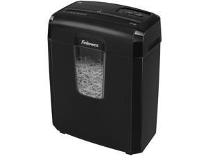 Fellowes Powershred 8C 8-Sheet Cross-Cut Shredder, Black
