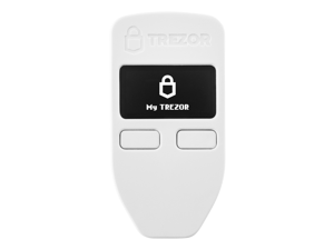 Trezor One White - The Original Hardware Wallet for Bitcoin, Ethereum, Stellar, Litecoin, Dash, NEM, Zcash And Other Cryptocurrencies And Tokens (600+) Trezor One White - The Original Hardware Wallet for Bitcoin, Ethereum, Stellar, Litecoin, Dash, NEM, Zcash And Other Cryptocurrencies And Tokens (600+)