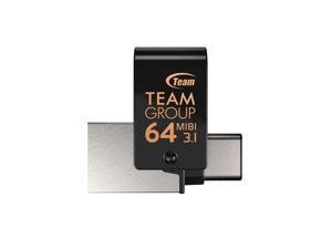 TEAMGROUP M181 64GB OTG USB 3.0 Type-C Dual Flash Drive TM181364GB01 TEAMGROUP M181 64GB OTG USB 3.0 Type-C Dual Flash Drive TM181364GB01