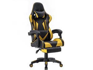 ViscoLogic Strada X Gaming Racing Sports Styled Home Office Chair (Black Yellow ViscoLogic Strada X Gaming Racing Sports Styled Home Office Chair (Black Yellow