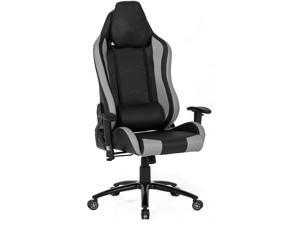 ViscoLogic TIGUAR High Back Sports Style Extra Padded Headrest Ergonomic Swivel Home Office Computer Gaming Chair (Black & Grey) ViscoLogic TIGUAR High Back Sports Style Extra Padded Headrest Ergonomic Swivel Home Office Computer Gaming Chair (Black & Grey)