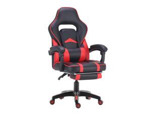 ViscoLogic Supra Ergonomic High Back Sports Style Home Office Gaming chair with Footrest (Black & Red) ViscoLogic Supra Ergonomic High Back Sports Style Home Office Gaming chair with Footrest (Black & Red)
