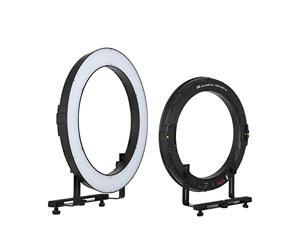 FalconEyes DVR-160TVC 3000-5600K Dimmable Ring LED Video Light Continuous Output Lighting FalconEyes DVR-160TVC 3000-5600K Dimmable Ring LED Video Light Continuous Output Lighting