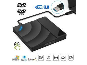 Slim External USB 3.0 DVD RW CD Writer Drive Burner Reader Player For Laptop PC