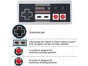 Rechargeable Wireless Controller Pad Turbo For Nintendo NES Classic Mini Console Rechargeable Wireless Controller Pad Turbo For Nintendo NES Classic Mini Console