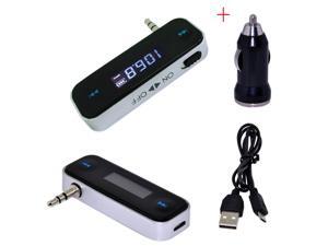 Wireless Music to Car Radio FM Transmitter For 3.5mm MP3 iPod Phones Tablets Wireless Music to Car Radio FM Transmitter For 3.5mm MP3 iPod Phones Tablets