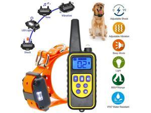 Rechargeable 2600 FT Remote Dog Training Shock Collar Waterproof Hunting Trainer