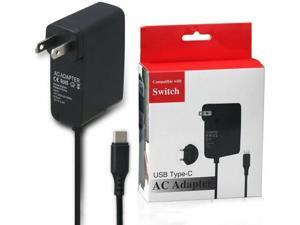 AC Adapter Power Supply for Nintendo Switch Wall & Travel Charger Plug Cord AC Adapter Power Supply for Nintendo Switch Wall & Travel Charger Plug Cord