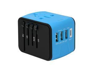 International Adapter for Travel - Smart High Speed 3 USB & 1 Type C Ports International Adapter for Travel - Smart High Speed 3 USB & 1 Type C Ports