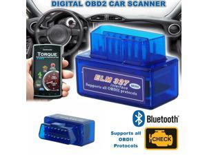 Car Bluetooth OBD2 Scanner Code Reader Automotive Diagnostic Tool OBDII ELM 327 Car Bluetooth OBD2 Scanner Code Reader Automotive Diagnostic Tool OBDII ELM 327