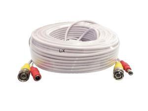 50ft 4K 8MP Premade All-in-One BNC Video & Power Cable for CCTV Security Camera 50ft 4K 8MP Premade All-in-One BNC Video & Power Cable for CCTV Security Camera