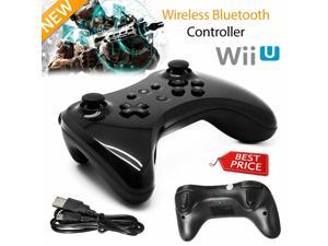 Wii U Pro Wireless Classic Bluetooth Gamepad Joystick Controller for Wii U-Black