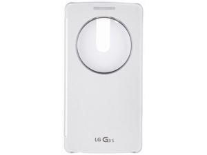LG Quick Circle Snap On Case for LG G3 S - White LG Quick Circle Snap On Case for LG G3 S - White