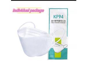 100pcs KF94 Mask Protective Korea Mask Anti Covid-19 Virus 4-Layers Facemask Fashion individual package