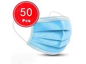 50pcs Disposable Mask Earloop Masks Face mask Cover  Non-woven Thickened Disposable Mouth Mask Cover Protective