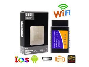 WIFI ELM327 Wireless OBD2 WIFI ELM 327Wi-Fi OBD2 Auto Scanner Adapter Scan Tool for Android & iPhone iOS WIFI ELM327 Wireless OBD2 WIFI ELM 327Wi-Fi OBD2 Auto Scanner Adapter Scan Tool for Android & iPhone iOS