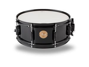 Pearl Vision Birch Snare Drum Black with Black Hardware 14x5.5 Pearl Vision Birch Snare Drum Black with Black Hardware 14x5.5