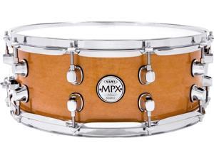 Mapex MPX Maple Snare Drum 14 in. x 5.5 in. Natural Mapex MPX Maple Snare Drum 14 in. x 5.5 in. Natural