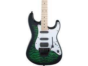 Jackson X Series Signature Adrian Smith SDXQ Electric Guitar Transparent Green