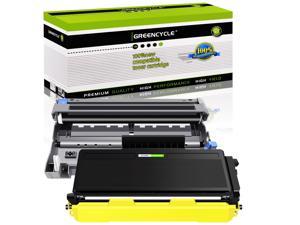 GREENCYCLE 2PK Set Compatible with Brother TN650 DR620 (1 Toner, 1 Drum) High Yield for DCP-8050DN HL-5340D Printer
