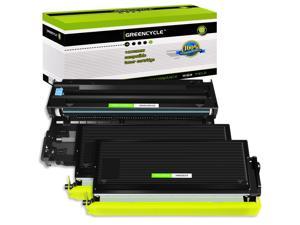GREENCYCLE Compatible TN570 TN-570 Black Toner Cartridge and DR510 DR-510 Drum Unit Compatible for Brother HL-5100 HL-5140 MFC-8220 MFC-8440 DCP-8040 DCP-8045DN Series Printers (2 Toner, 1 Drum)