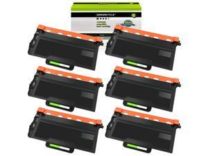 GREENCYCLE 6 Pack TN850 TN-850 Black Toner Cartridge Compatible for Brother HL-L5000D DCP-L5500DN MFC-L6750DW Printer