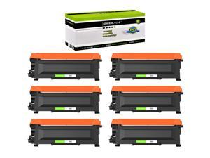 GREENCYCLE Compatible Toner Cartridge Replacement for Brother TN450 TN-450 TN420 TN-420 for HL-2270DW HL-2280DW HL-2230 HL-2240 MFC-7360N MFC-7860DW DCP-7065DN Intellifax 2840 2940 (6 Pack Black)