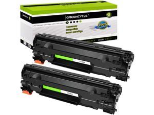 GREENCYCLE 2 Pack Replacement CF283A 83A Toner Cartridge Compatible For HP LaserJet Pro MFP M127fn M127fw M125nw M125rnw