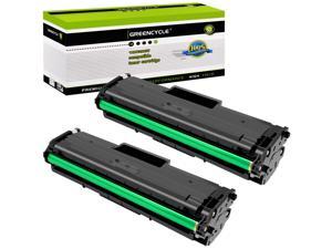 GREENCYCLE 2 Pack Compatible Black Toner Cartridge Replacement for Samsung 111S MLT-D111S MLTD111S use in Xpress M2020W M2024W M2070FW M2070W Printer