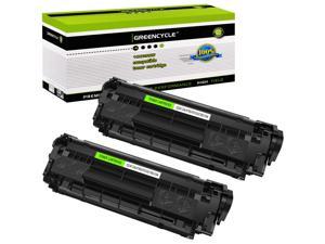 GREENCYCLE 2 Pack Replacement Laser Black Toner Cartridge for HP 12A Q2612A M1319 1010 1012 1018 1020 3015 3055
