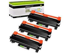 GREENCYCLE Compatible Toner Cartridge Replacement for Brother TN760 TN-760 TN730 Use for HL-L2350DW HL-L2395DW HL-L2390DW HL-L2370DW MFC-L2750DW MFC-L2710DW DCP-L2550DW Printer (Black,3-Pack)
