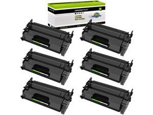GREENCYCLE Compatible Toner Cartridge Replacement for HP 26A CF226A work with Laser Jet Pro MFP M402n M402d M402dw MFP M426fdw MFP M426fdn Printer (Black, 6-Pack)
