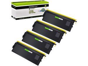 GREENCYCLE Compatible Toner Cartridge Replacement for Brother TN460 TN-460 TN430 to use with DCP-1200 HL-1240 MFC-8300 MFC-9750 MFC-9800 Intellifax 4100 4750 5750 Printer (Black,4-Pack)