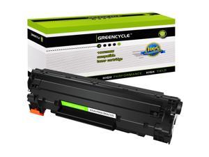 GREENCYCLE 1 Pack Compatible Black Toner Cartridge Replacement for HP 85A CE285A use in LaserJet Pro P1102w M1212nf MFP P1102 P1109w M1217nfw Printer